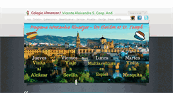 Desktop Screenshot of colegioalmanzor.es